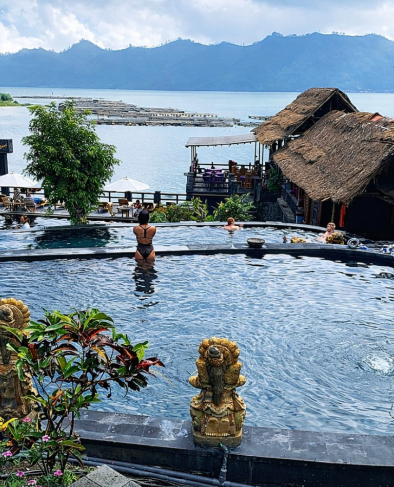 Mount Batur sunrise hike with natural hot spring relaxation at Toya Devasya Bali